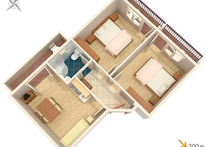דירה With Parking Space - Makarska - 2709